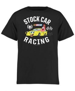 Stock Car Racing Spongebob T-shirt FD01
