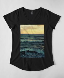 Sunset In Alamillo Beach T-Shirt AD01