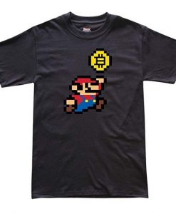 Super Mario Bitcoin T-shirt AV01