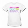 Welcome To School T-shirt SR01