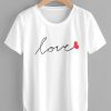 Women LOVE T-shirt FD01