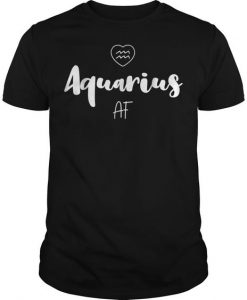 Zodiac Aquarius Af T-Shirt ZK01