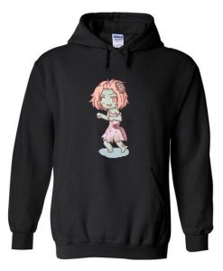 zombie girl anime hoodie AV01