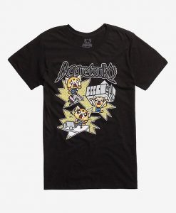 Aggretsuko Office Rage Black T-Shirt DV01
