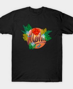Aloha Print T-Shirt SR01