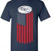 Apparel Beer Can American Flag Mens T Shirt KH01