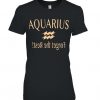 Aquarius Zodiac T Shirt SR01