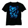 Blue Skulls T-shirt ZK01