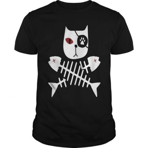 Cat Pirate T-Shirt FR01