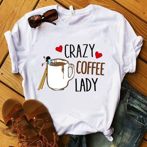 Crazy Coffe Day T-shirt ZK01
