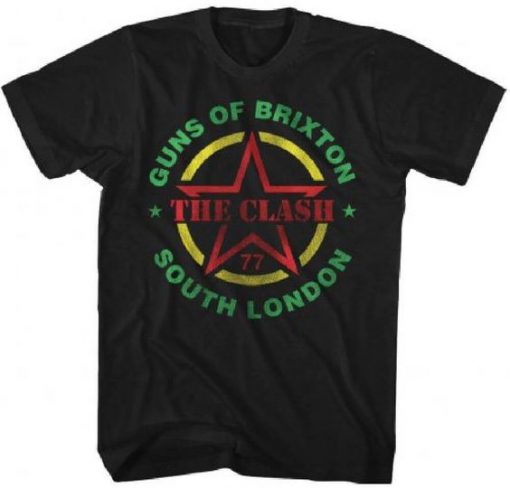 Guns of Brixton South London T-Shirt EL01