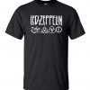 Led Zeppelin Black T-shirt ZK01