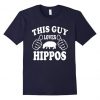Loves Hippos T-Shirt FR01