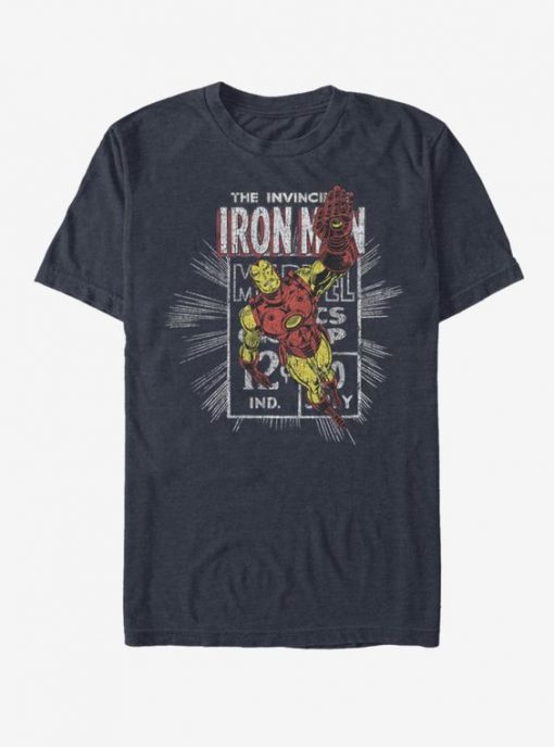 Marvel Iron-Man Stamp T-Shirt AV01