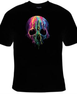Melting Skull T-Shirt ZK01