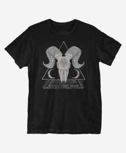 Mystic Ram Skull T-Shirt DV01