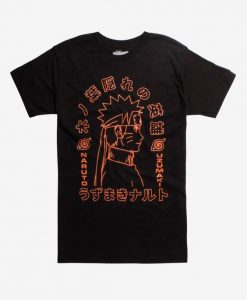 Naruto Kanji Outline Exclusive T-Shirt DV01