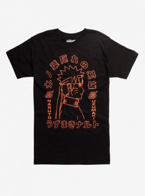 Naruto Kenji Outline T-Shirt FR01