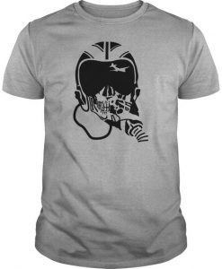 Pilot Skull T-Shirt ZK01