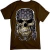 Pirate King Skull T-shirt ZK01