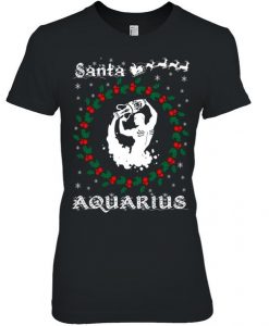 Santa Aquarius T Shirt SR01