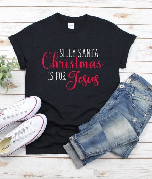 Silly Santa Christmas T Shirt SR01