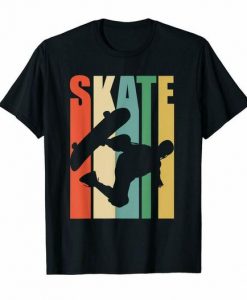 Skateboarder Retro T-shirt FD01