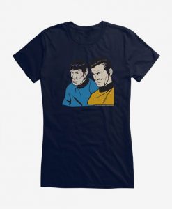 Star Trek Captain and Officer Girls T-Shirt EC01