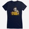 Star Trek Kirk Pop Art Girls T-Shirt EC01