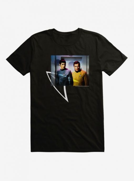 Star Trek Spock Kirk Starfleet T-Shirt AD01