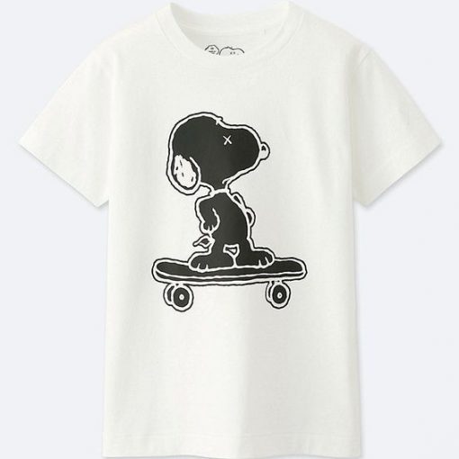 skateboarding Snoopy t Shirt SR01