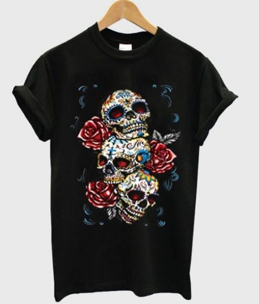 sugar skull T-shirt AV01