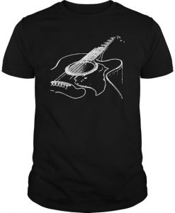 Acoustic Guitar T-shirt FD01