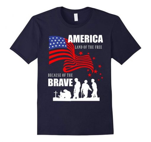 America Land Of The Free T-Shirt EL01