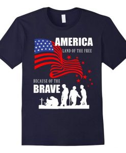 America Land The Line Design T-Shirt DV29