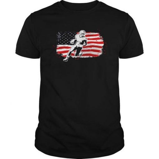 American Football Flag T-Shirt EL01