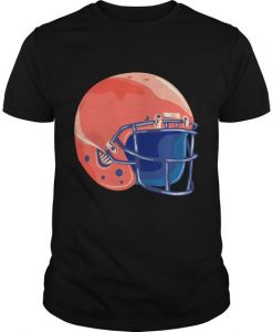 American Football Helmet Wpa T Shirt EL01
