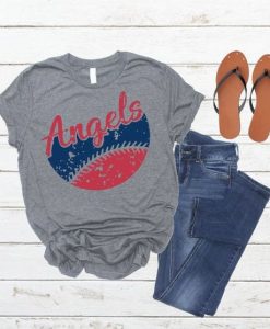 Angels baseball T Shirt SR01
