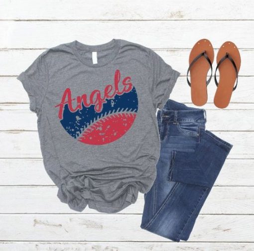 Angels baseball T Shirt SR01