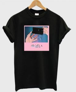 BLACK DESIGN T-shirt ER31