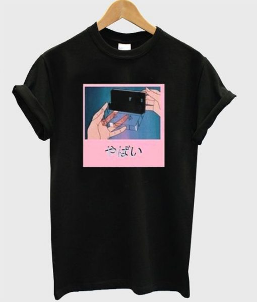 BLACK DESIGN T-shirt ER31