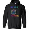 Disney Stitch Stay Out My Bubble Hoodie DV