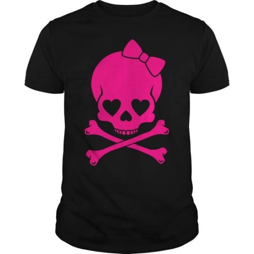 Girl Skull T Shirt ER01