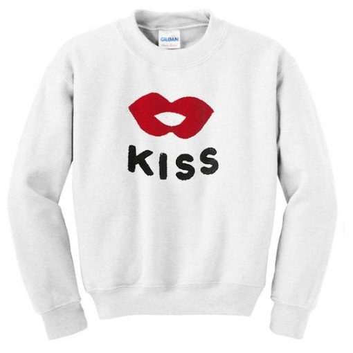 Kiss red lips Sweatshirt ER01