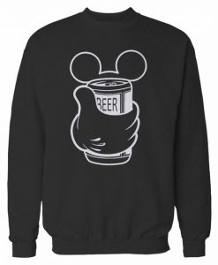 Mickey Beer Disney Sweatshirt FD