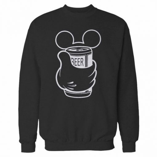 Mickey Beer Disney Sweatshirt FD