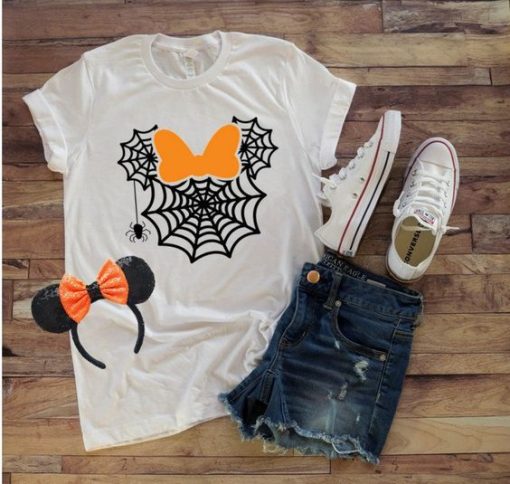 Minnie Spider Halloween T-Shirt EL