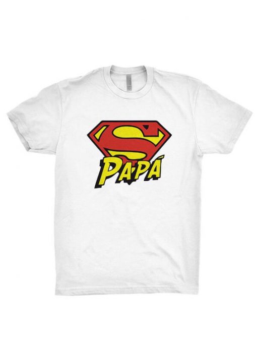 Papa Supermen T-Shirt EL26