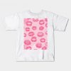 Pink Lip Kisses Print T-SHIRT ER01
