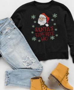 Santas Favorite Sweatshirt EM01